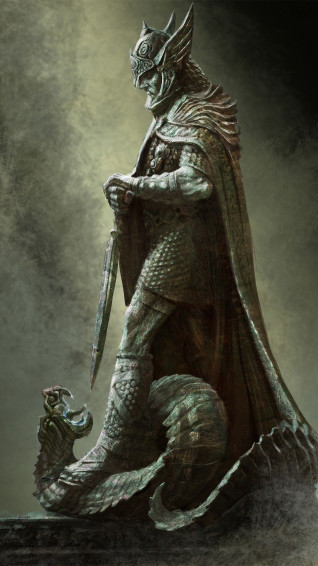Skyrim iPhone Wallpaper On