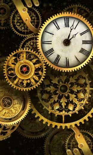 Gold Clock Live Wallpaper Android Apps On Google Play
