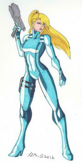Zero Suit Samus Aran By Robertmacquarrie1
