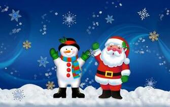 Wallpaper Snowman Background