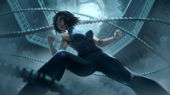 The Alita Battle Angel Art Laptop Full HD 1080p 4k Wallpaper