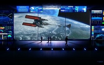 Inside Place Space Station Wallpaper