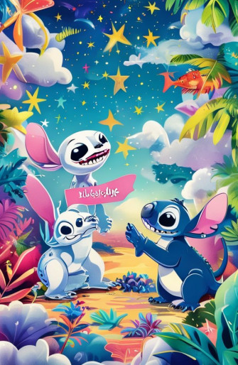 Toothless And Stitch Wallpaper