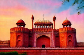 Red Fort Wallpaper