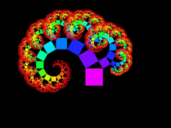 Pythagoras Tree Coloured 2nd By Alcandoras