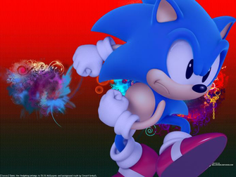 Classic Sonic Wallpaper By Creamfireballwps