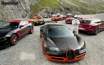 Top Gear Stig Muscle Cars Wallpaper
