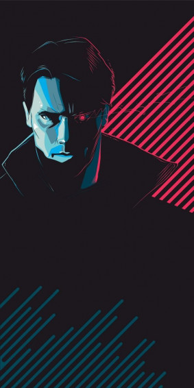 Terminator T Arnold iPhone Wallpaper Movie Art