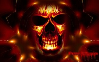 Halloween Wallpaper Mmw Skull Haunted