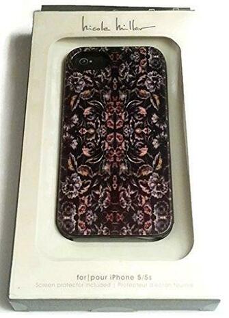 Piece Wallpaper Cell Phone Case For iPhone 5s Multicolored