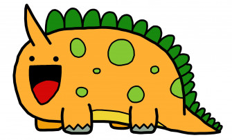 Cute Dinosaur Background Wallpaper