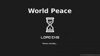 Libertarian Socialist World Desktop Background