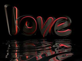 Wallpaper 3d Love By D U