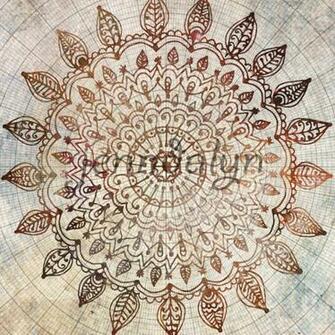 Mandala Bohemian Art Boho Poster Home Decor Henna Pattern Jpg