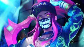 K Da Akali Wallpaper iPhone Phone 4k 1441e