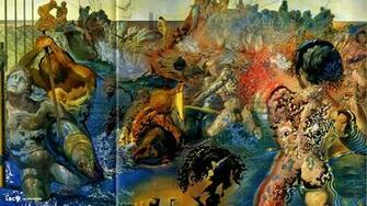 Salvador Dali Wallpaper Paintings HD Background