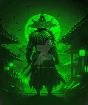 Japanese Temple Sword Respected Warrior Samurai Ja By Sytacdesign