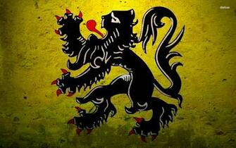 Flag Of Flanders Wallpaper Digital Art