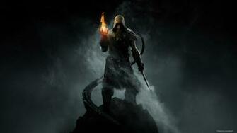 Fire Mage Dragonborn Warlock Wallpaper And Image