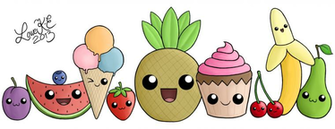 Cute Food By Lotsoflowe