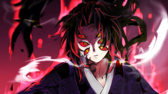 Demon Slayer Kokushibo Upper Moon HD 4k Wallpaper