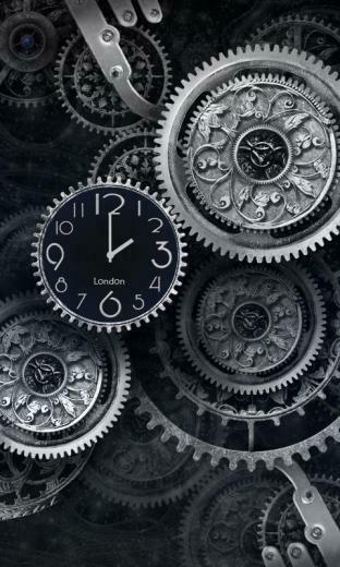 Black Clock Live Wallpaper HD Android Apps On Google Play