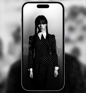 Wednesday Addams Jenna Ortega Netflix Wallpaper
