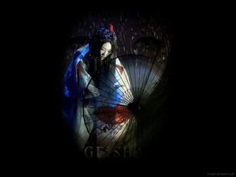 Geisha Wallpaper