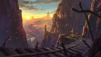 Anime Girl Train Art 4k 1440p Resolution HD Wallpaper