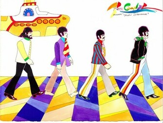 The Beatles Yellow Submarine Wallpaper Led Zeppelin A