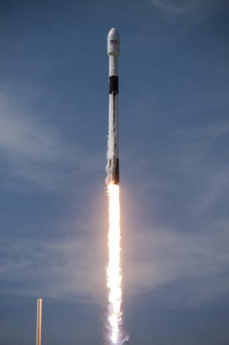 Spacex Launch Of A Falcon Block Spx Crs In