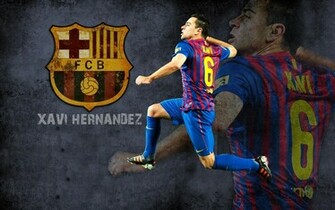 Xavi Hernandez HD Wallpaper Fc Barcelona Photo
