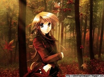 Beautiful Girl Anime Desktop Wallpaper Pc