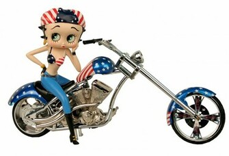 Betty Boop American Chopper Wallpaper