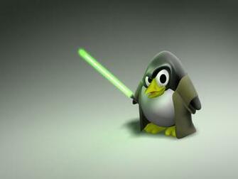 Linux Starwars Penguin Comedy Wallpaper Desktop HD