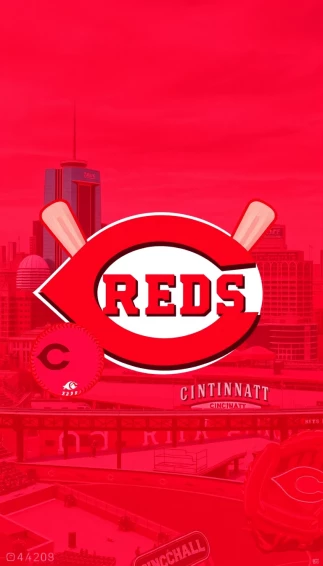 Cincinnati Reds Phone Wallpaper