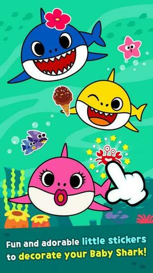 Amazon Pinkfong Baby Shark Coloring Book Appstore