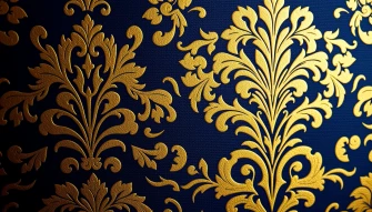 Damask Embossed Wallpaper