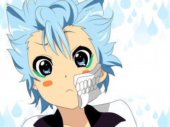 Boy Anime Blue Background Wallpaper