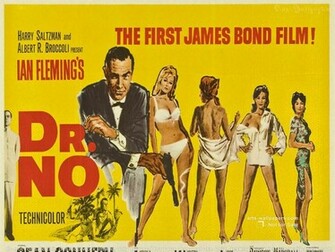 Dr No Wallpaper Movie Poster James Bond