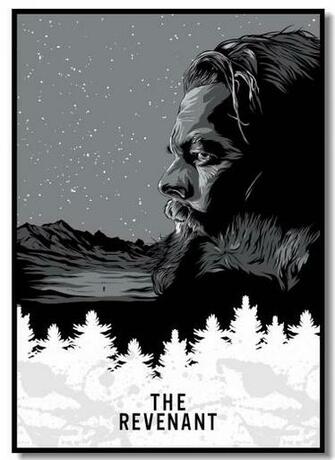 Custom S Wall Painting Leonardo Dicaprio Poster The Revenant