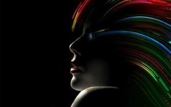 Colored Hair Wallpaper HD