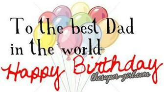 Happy BirtHDay Dad Image Quotes