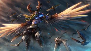 Illidan Stormrage And Malfurion Wallpaper Teahub Io
