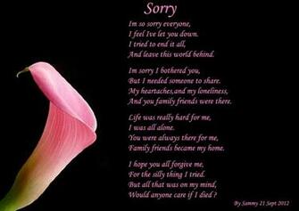 Poem Sorry I Poems Letters Love