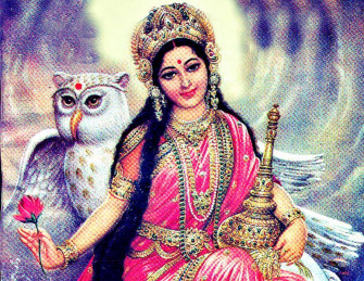 Goddess Lakshmi HD Wallpaper
