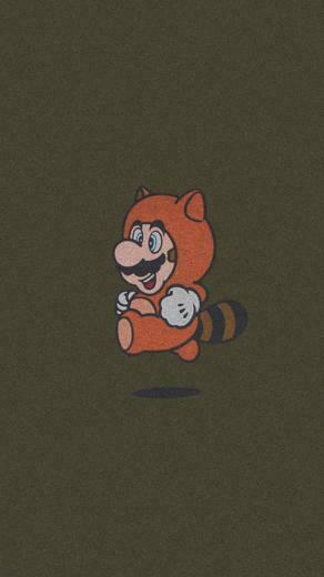 Mario Running iPhone Wallpaper