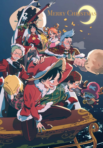 One Piece Christmas Wallpaper
