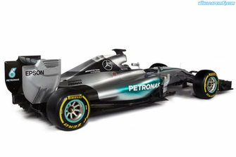 Wallpaper F1 La W06 De L Quipe Mercedes Amg