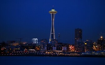 Space Needle Computer Wallpaper Desktop Background Id